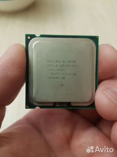 Процессор core 2 duo e8400 3.0 ghz сокет 775