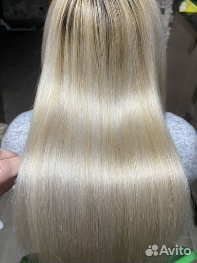 Кератиновое выпрямление и ботокс волос