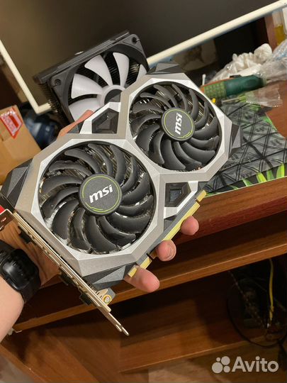 Видеокарта MSI Geforce gtx 1660 Ventus XS