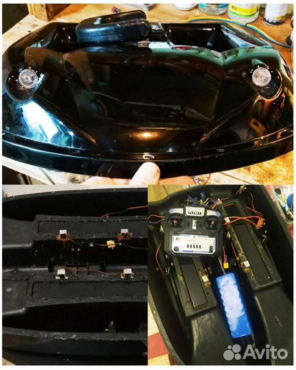 Прикормочный кораблик для рыбалки