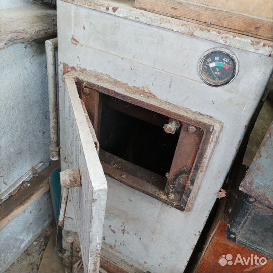 Газовый котел напольный чугунный бу