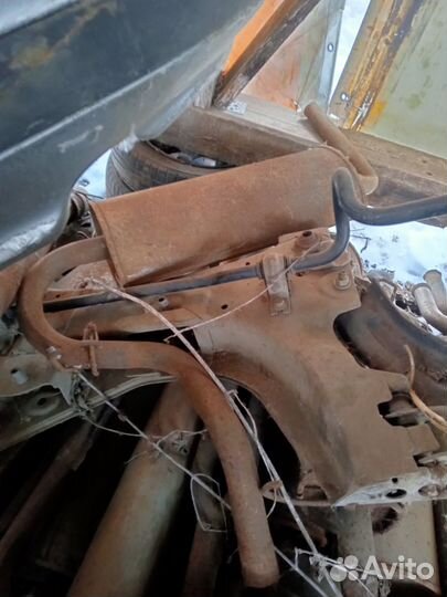 Глушитель, задняя часть нива 21213,21214,2123