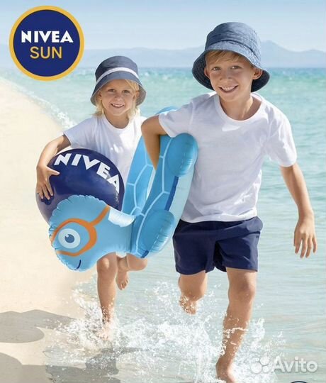 Солнцезащитный лосьон nivea sun играй и купайся sp
