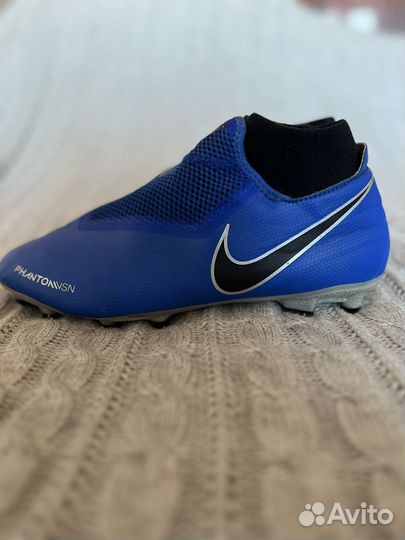 Бутсы Nike phantom vision 1 blue