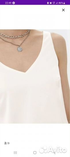 Шелковый топ