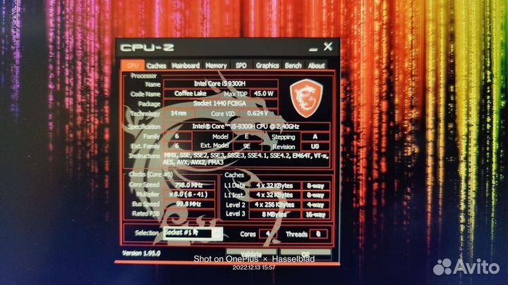 Ноутбук msi GL65 9SDK-083XRU