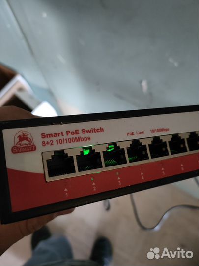 Poe коммутатор 8 портов