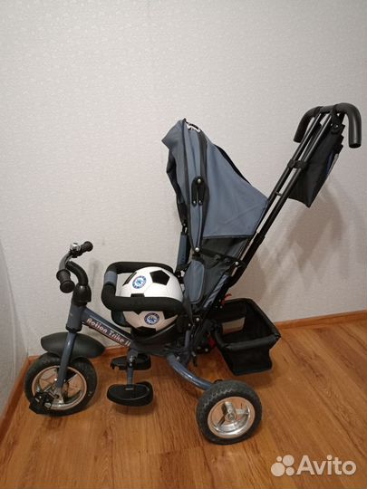 Велосипед коляска с ручкой