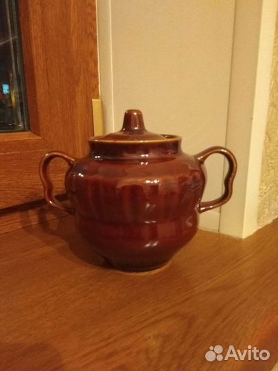 Сахарница керамическая СССР