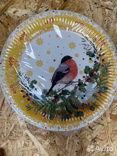 Одноразовая посуда бумажная