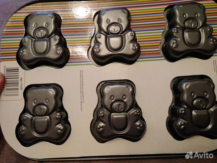 Форма для выпечки Медвежата