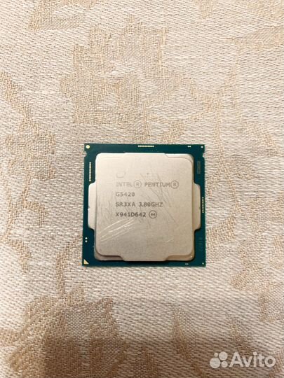 Процессор intel pentium g5420