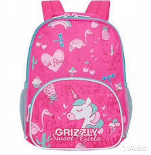 Новый рюкзак Гризли, дошкольник