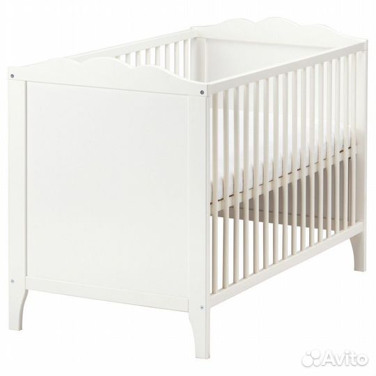 Кровать IKEA hensvik хенсвик + доп стенка 0-3+ лет