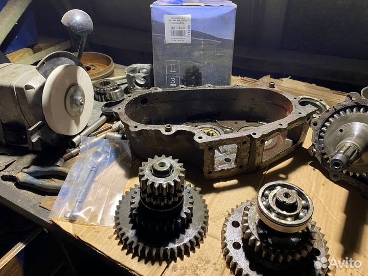 Шестерни понижения иж техно рк УАЗ 3.3 прямозубая
