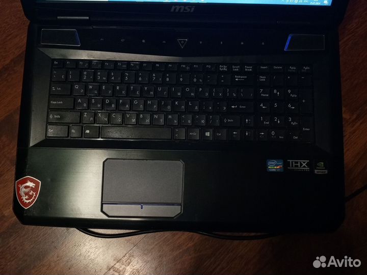 Ноутбук MSI gt70 (Rabook) i5-3110mq gtx670mx