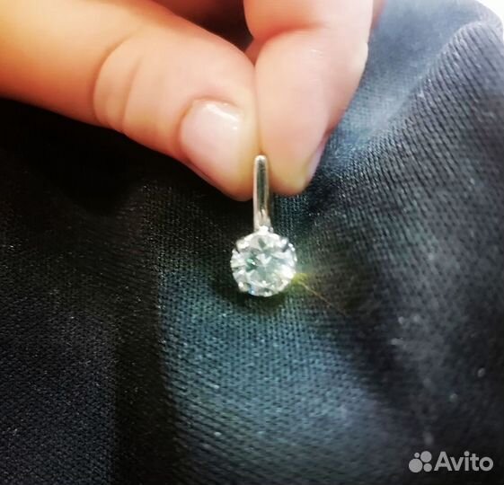 Серьги серебро 925 пробы