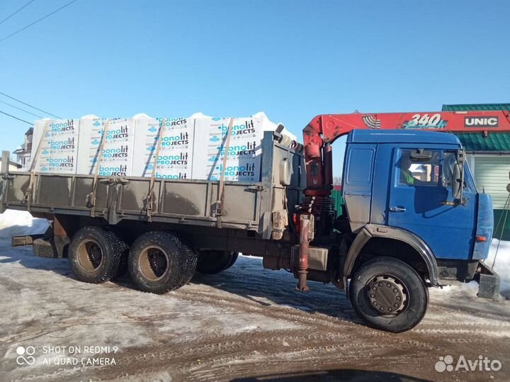 Газобетон Бонолит с Доставкой GZB-1065