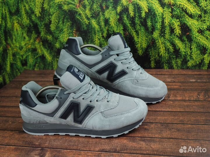 Кроссовки New balance 574: Серый