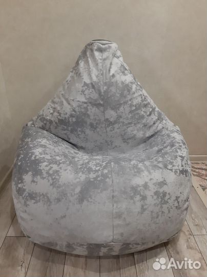 Кресло мешок груша пуф, бескаркасное кресло xxxl