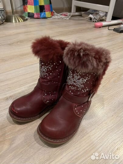 Сапоги зимние детские 27 размер для девочки