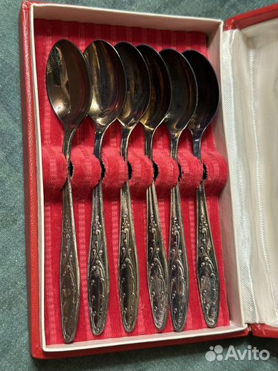 Набор столовых приборов мельхиор СССР