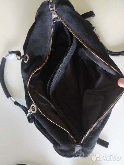 Сумка женская замшевая