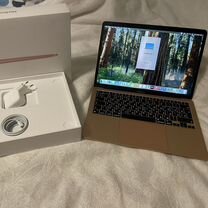 Macbook air 13 m1 gold (ростест, комплект)