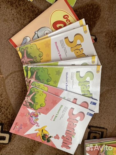 Учебник английского языка Starlight 1;2;3;4