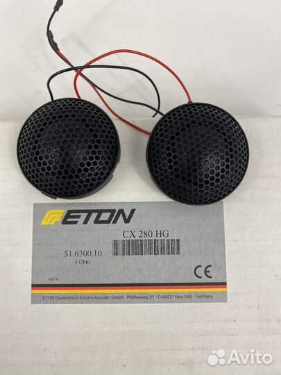 Пищалки твитеры Eton CX-280. Немецкие вч динамики