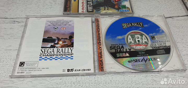 Лицензионные диски с играми для Sega Saturn