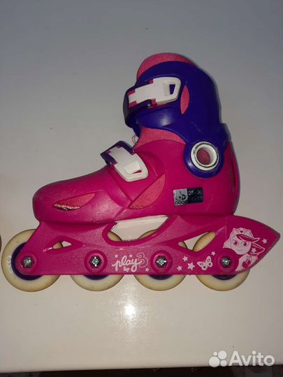 Роликовые коньки Oxelo размер 28-30