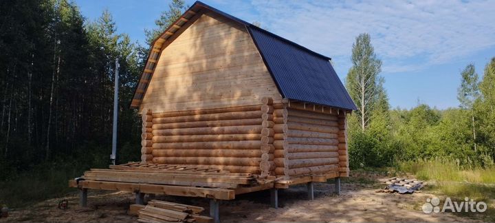 Срубы ручной рубки