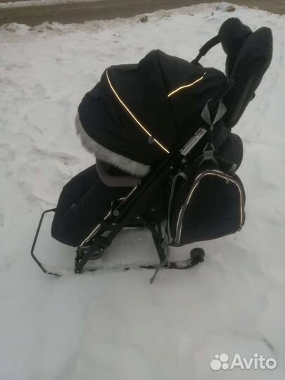 Санки-коляска