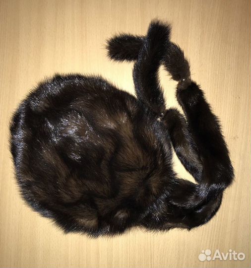 Шапка норковая женская новая