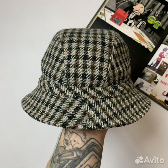 Твидовая Шляпа Made In France Шерсть