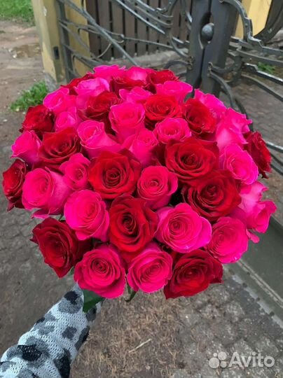 Цветы розы букеты