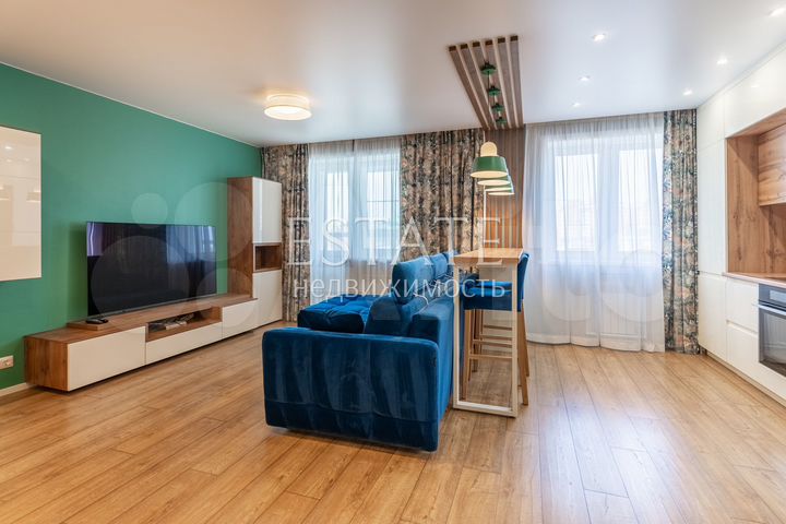 2-к. квартира, 66,7 м², 8/15 эт.