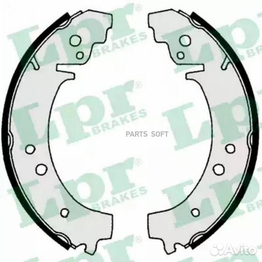 LPR 00730 Колодки торм. барабанные