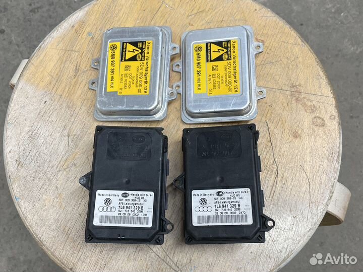 Блок фары Vw touareg 1