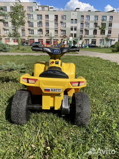 Квадроцикл детский электрический кв777