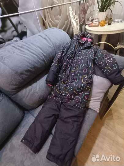 Зимний комбинезон для девочки Крокид