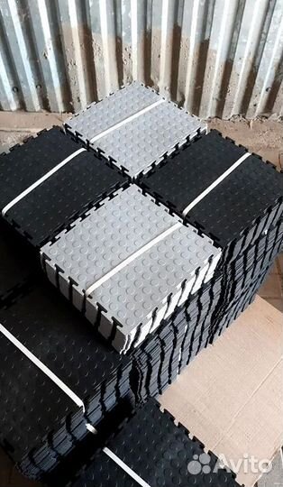 Модульная пвх плитка для гаража