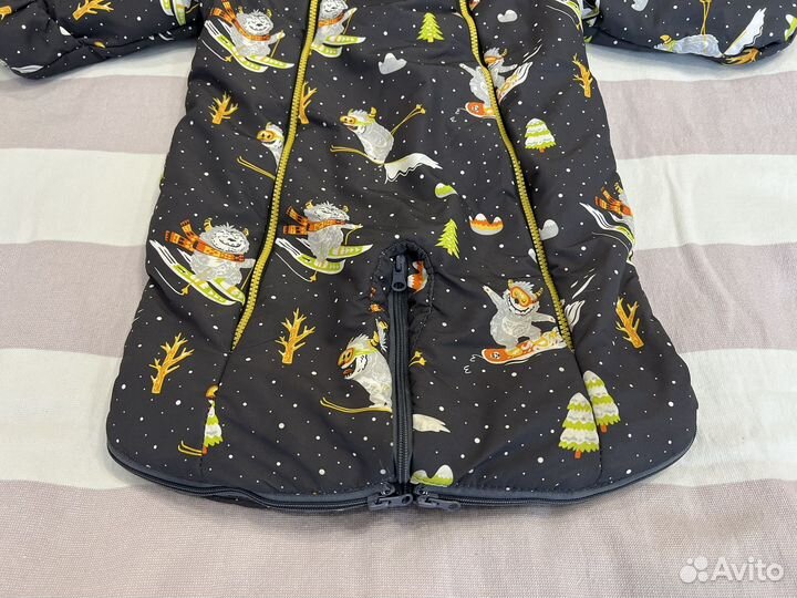 Комбинезон детский зимний демисезон 74 80