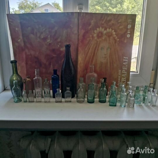 Пузырьки бутылочки старинные