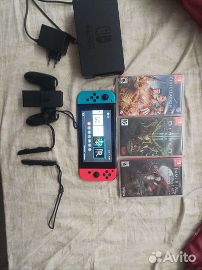 Nintendo switch не прошитая