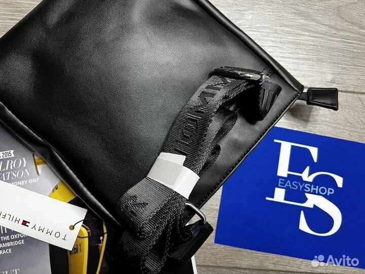 Сумка натуральная кожа Tommy