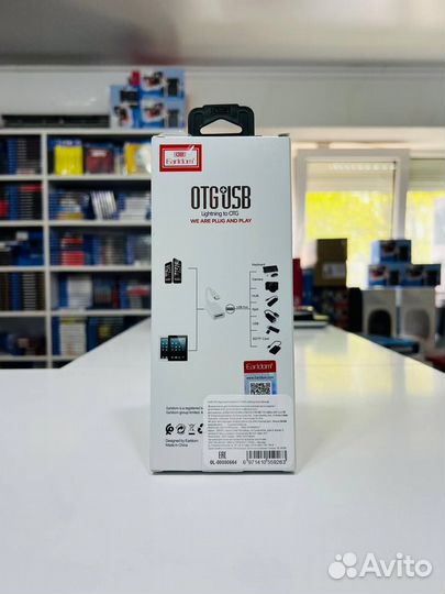 USB OTG Адаптер Earldom ET-OT48 Lightning 8-pin