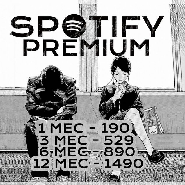 Spotify Premium 1-12 мес. постоплата