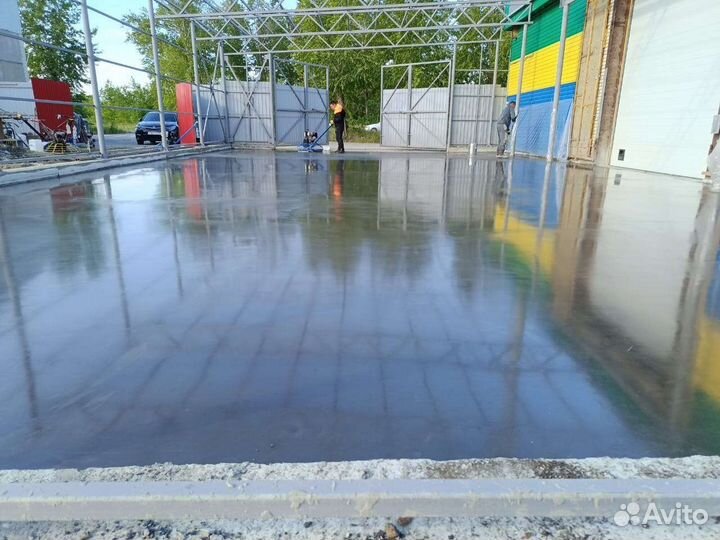 Промышленные полы, бетонные полы